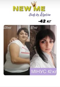 результати схуднення дівчат